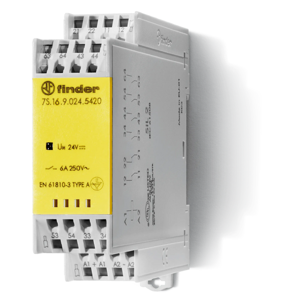 Series 7S Relay module with forcibly guided contacts 6 A image 1