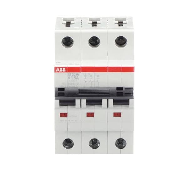 ST203M-K1.6 Miniature Circuit Breaker - 3P - K - 1.6 A image 1