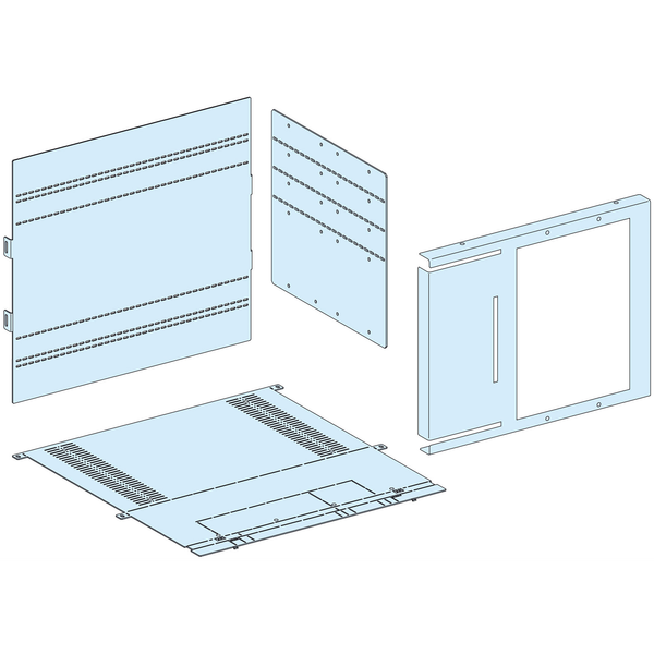 REAR CONN.COVER HZ.FIX.NS1600 image 1