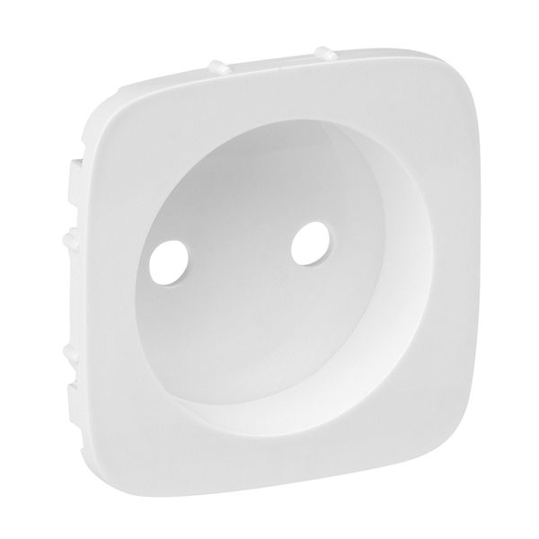 Cover plate Valena Allure - 2P socket - white image 1