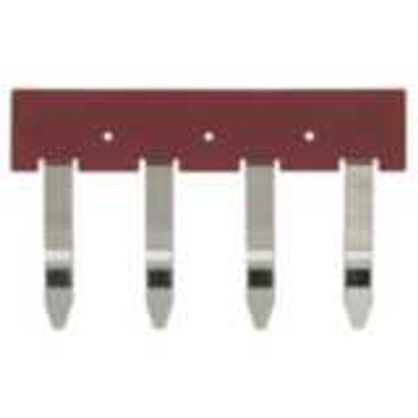 Accessory for PYF-PU/P2RF-PU, 7.75mm pitch, 4 Poles, Red color image 2