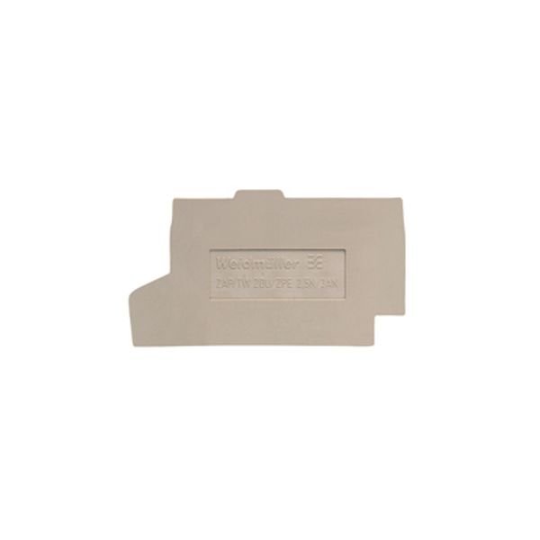 Partition plate (terminal), End and intermediate plate, 54.6 mm x 54.7 image 1