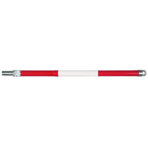 Handle extension with plug-in coupling red/white D 43mm L 1035mm w. ey image 1