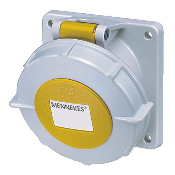 Mennekes Panel mounted recept., 32A3p4h110V, IP67 3566 image 2