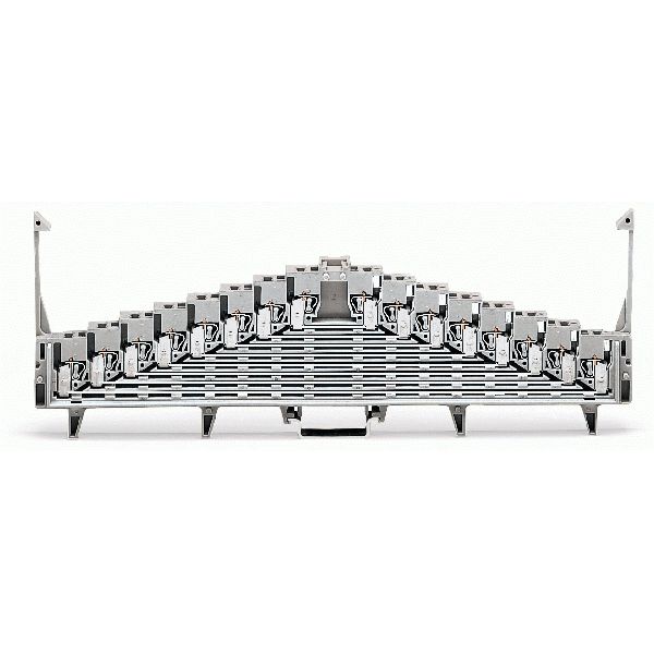 8-level terminal block for matrix patching without locking clips one p image 1