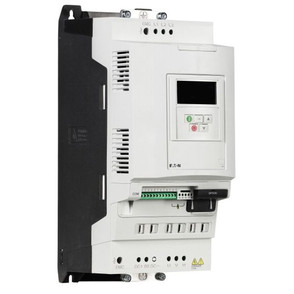 Frequency inverter, 400 V AC, 3-phase, 30 A, 15 kW, IP20/NEMA 0, Radio interference suppression filter, Additional PCB protection, FS4 image 4