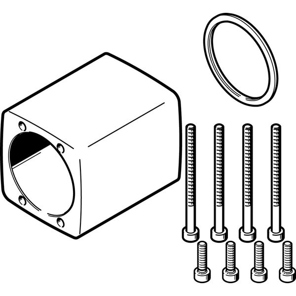 EAMK-A-D32-35A-40P Coupling housing image 1