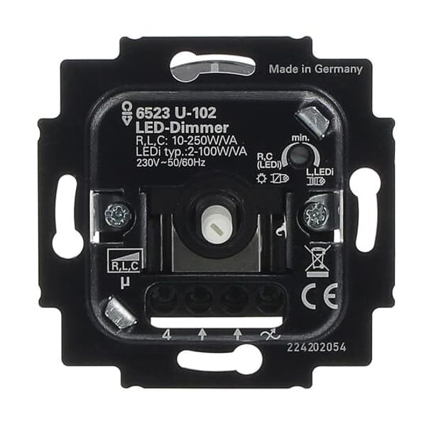 6523 U-102-500 Dimmer Turn/push button image 2