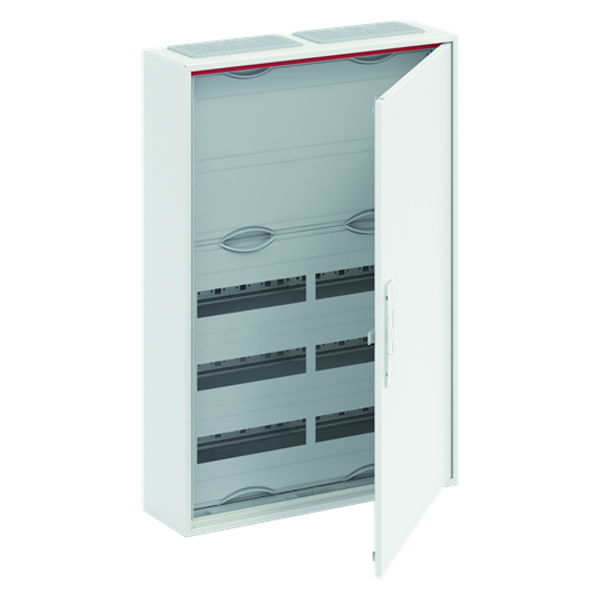 CA26K ComfortLine Compact distribution board, Surface mounting, 96 SU, Isolated (Class II), IP44, Field Width: 2, Rows: 6, 950 mm x 550 mm x 160 mm image 4