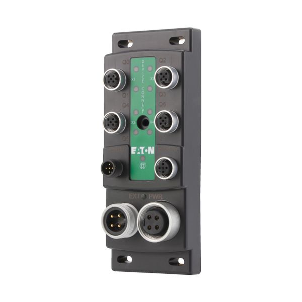 SWD Block module I/O module IP69K, 24 V DC, 8 outputs with separate power supply, 4 M12 I/O sockets image 7