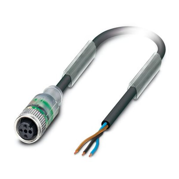 SAC-3P- 1,5-PVC/M12FS-2L - Sensor/actuator cable image 1