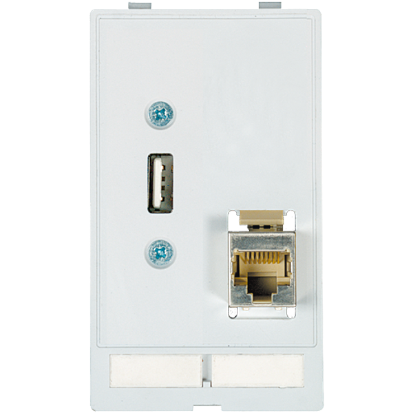 MODLINK MSDD DATA  INSERT 1xUSB-A female/female + 1xRJ45 image 1