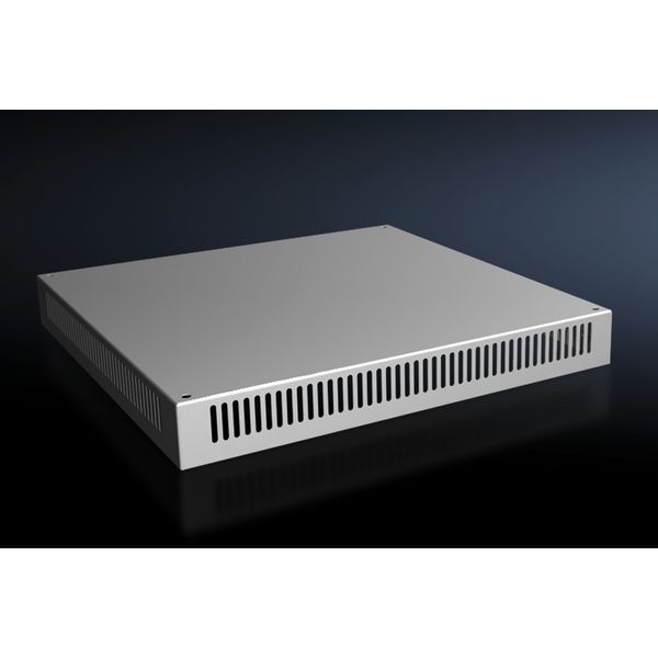 VX Roof plate, WD: 600x600 mm, IP 2X, H: 72 mm, with ventilation hole image 1