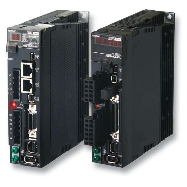 G5 Series servo drive, EtherCAT type, 1500 W, 1~ 200 VAC, for linear m R8DK9275R image 4