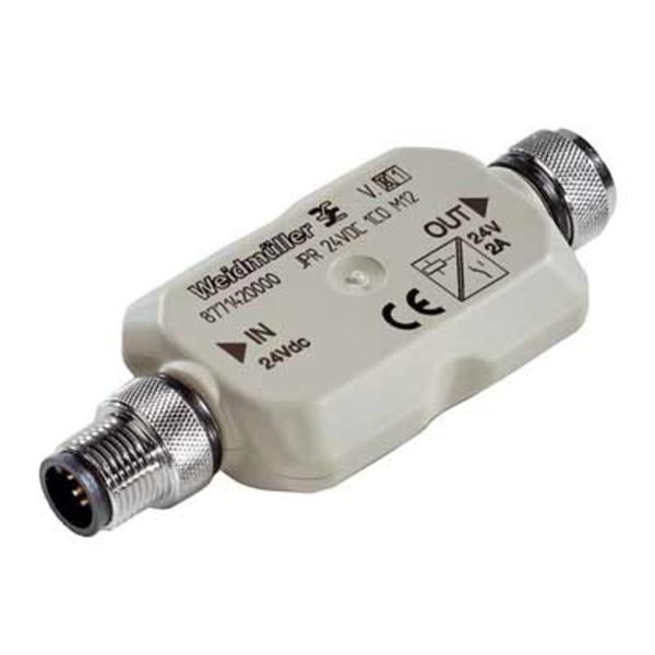 Relay module, 24 V DC ±20 %, Free-wheeling diode, 1 CO contact (AgSnO) image 1