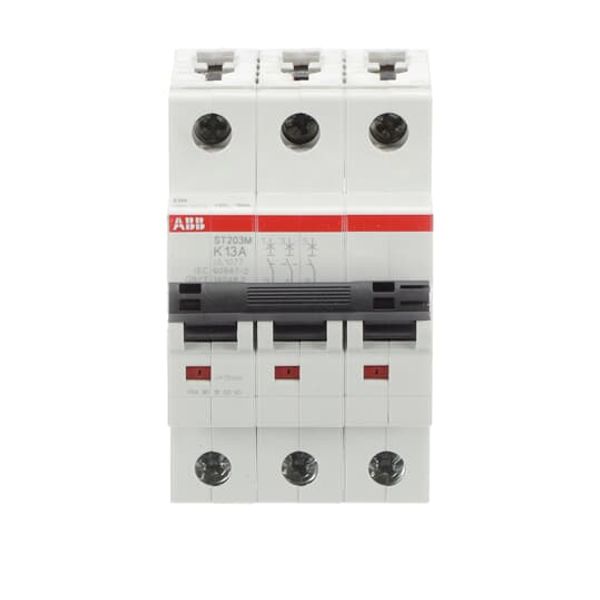 ST203M-K13 Miniature Circuit Breaker - 3P - K - 13 A image 1