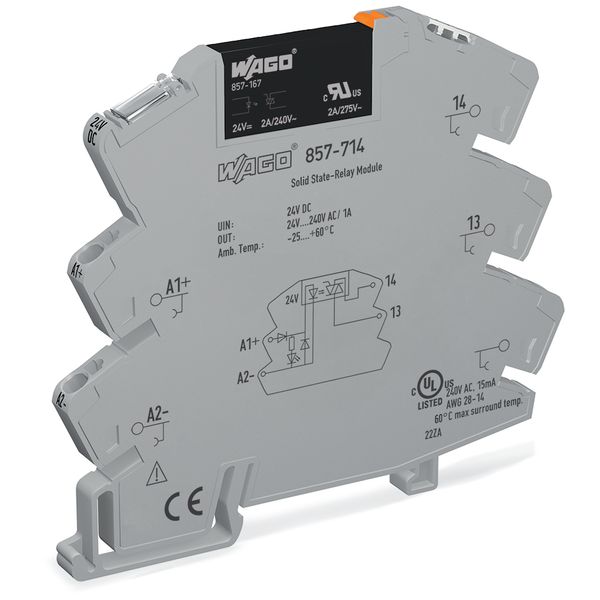 Solid-state relay module Nominal input voltage: 24 VDC Output voltage image 4