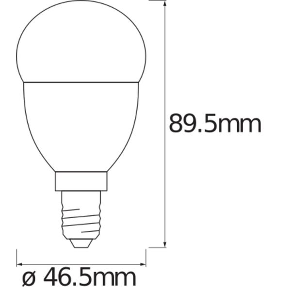 SMART+ Mini bulb Tunable White 40 4.9 W/2700…6500 K E14 image 8