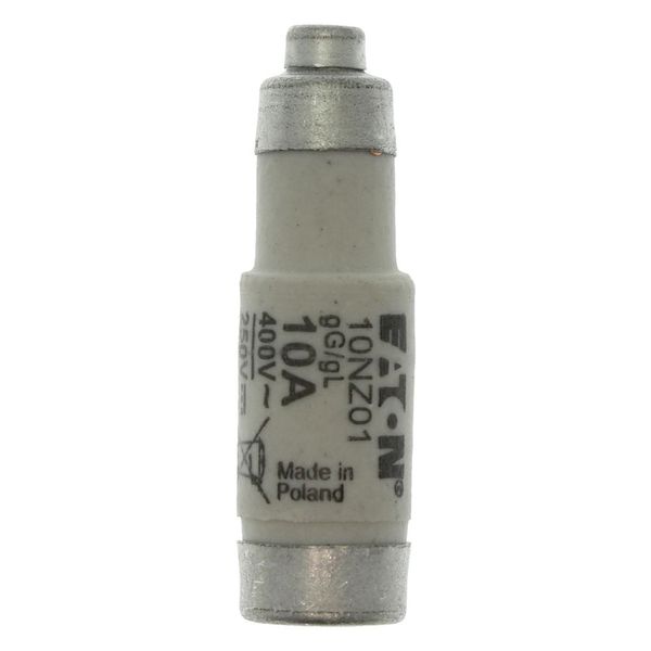 Fuse-link, LV, 10 A, AC 400 V, D01, gL/gG, IEC, time-delay image 7