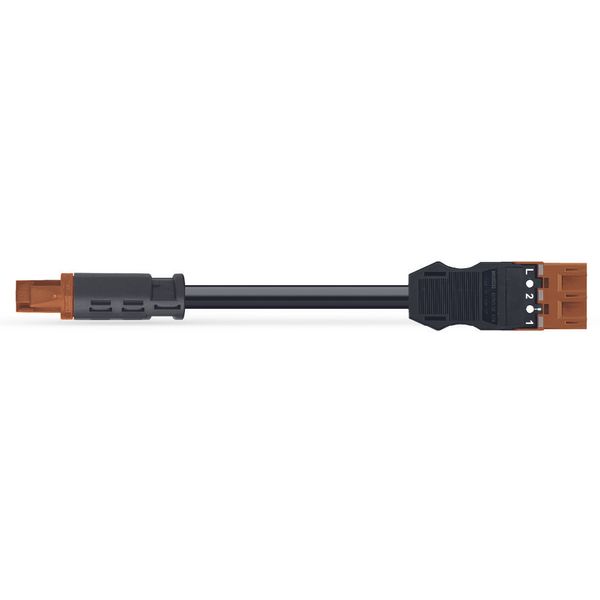 pre-assembled connecting cable Eca Plug/open-ended gray image 2