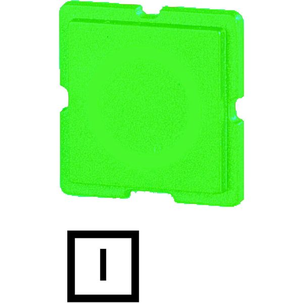 Button plate for push-button, Name: ON, 25 x 25 image 2