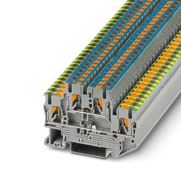 PTTB 2,5-PE/N - Protective conductor double-level terminal block image 2