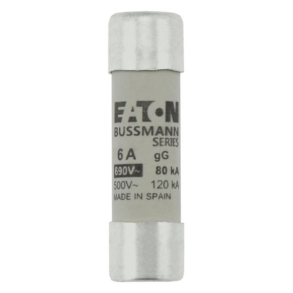 Fuse-link, LV, 6 A, AC 690 V, 14 x 51 mm, gL/gG, IEC image 5