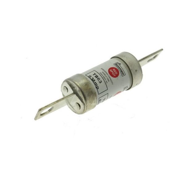 Fuse-link, low voltage, 63 A, AC 660 V, DC 460 V, BS88, 27 x 112 mm, gL/gG, BS image 7