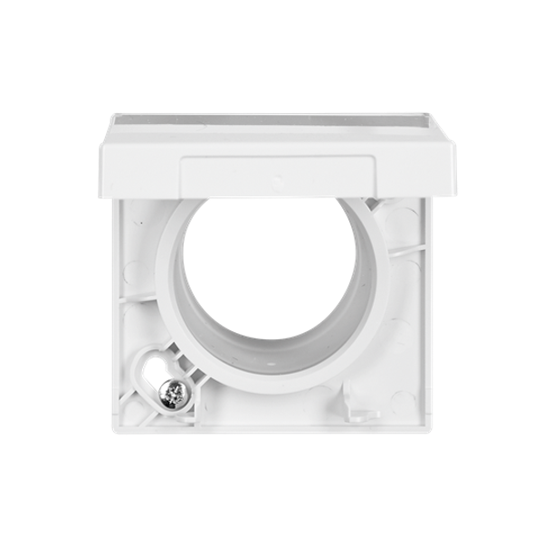 5530B-A6703084 Cable Outlet / Blank Plate / Adapter Ring white - future linear image 1