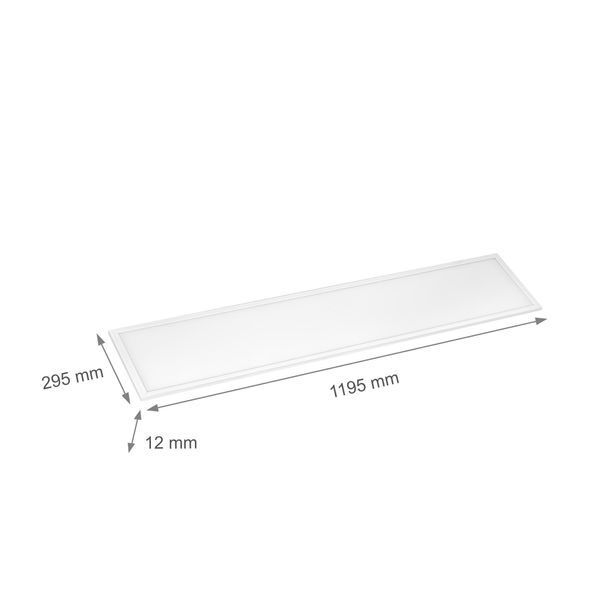 ALGINE  ECO LED SQUARE  230V 12W IP20  WW CEILING PANEL white frame SURFACE image 6