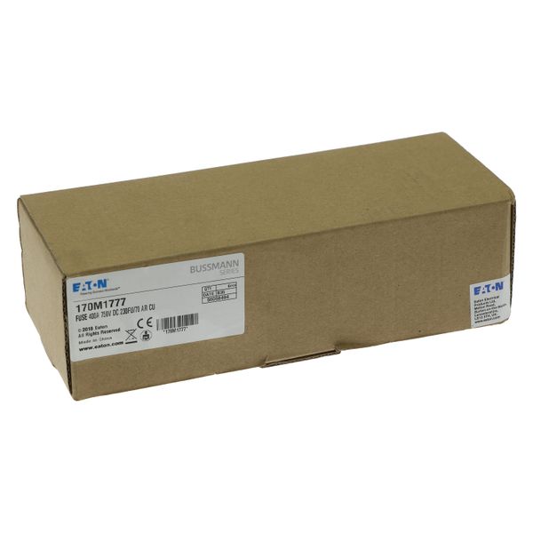 Fuse-link, high speed, 400 A, DC 750 V, size 230, 24 x 78 x 98 mm, aR, IEC, UL image 14