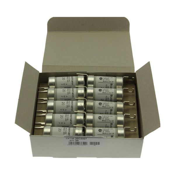 Fuse-link, low voltage, 20 A, AC 600 V, HRCI-MISC Type K, 24 x 86 mm, CSA image 29