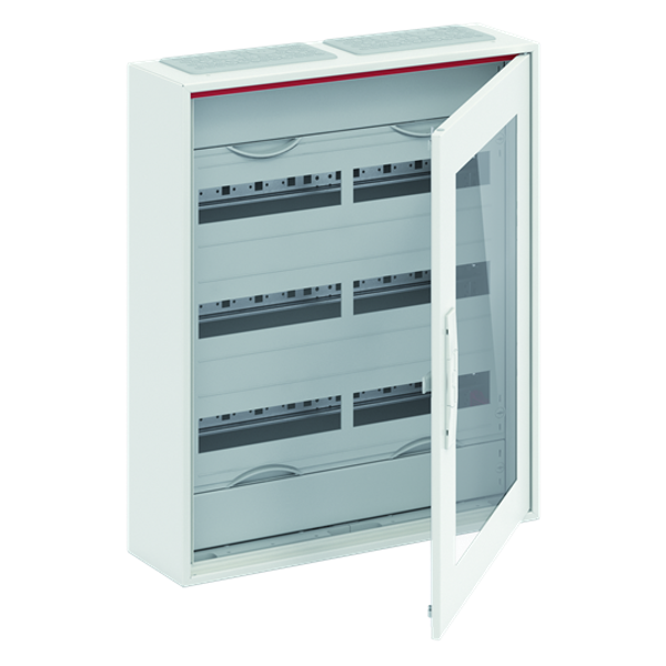 CA24RT ComfortLine Compact distribution board, Surface mounting, 72 SU, Isolated (Class II), IP44, Field Width: 2, Rows: 3, 650 mm x 550 mm x 160 mm image 4