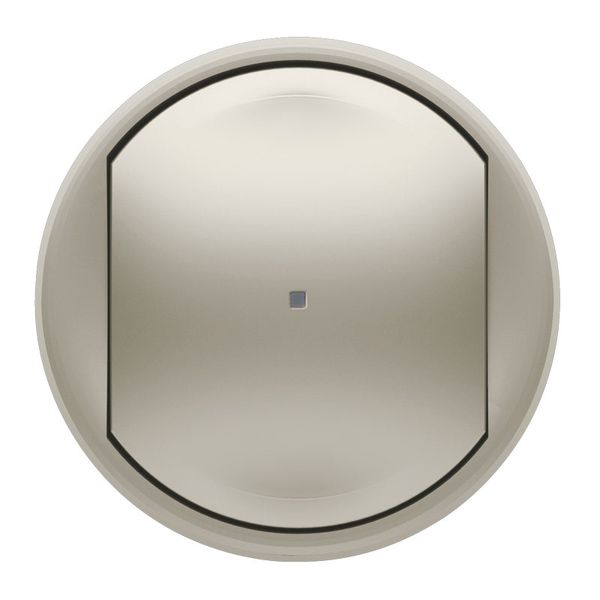 LIGHT DIMMER WITH NEUTRAL COVER CELIANE TITANIUM image 1