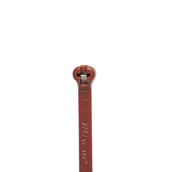 TY24M-1 CABLE TIE 40LB 5.5IN BROWN NYLON image 2