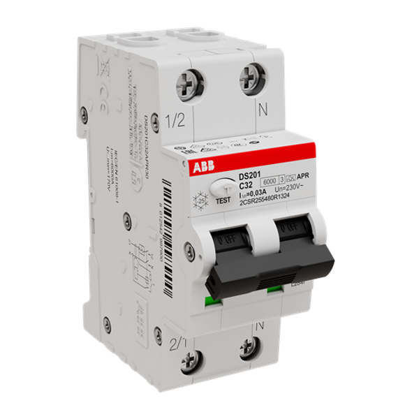 DS201 C40 APR30 Residual Current Circuit Breaker with Overcurrent Protection image 4