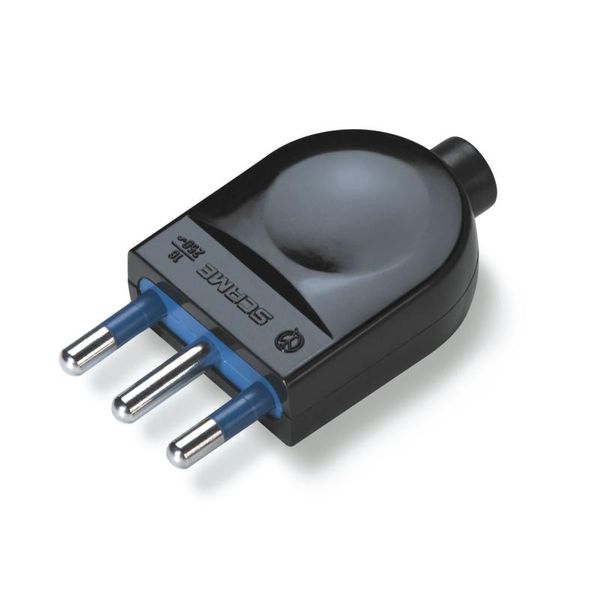 PLUG 2P+E 16A BLACK "BLUELINE" image 6