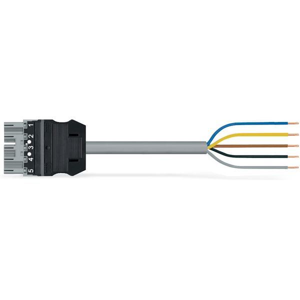 pre-assembled connecting cable Eca Plug/open-ended gray image 6