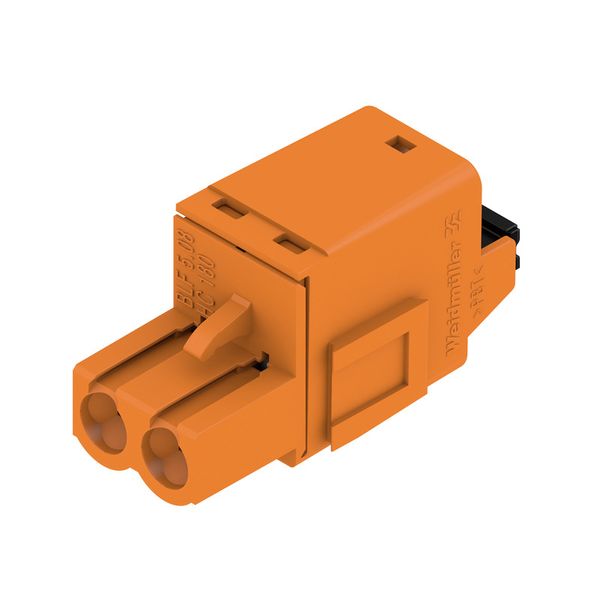 PCB plug-in connector (wire connection), 5.08 mm, Number of poles: 2,  image 1