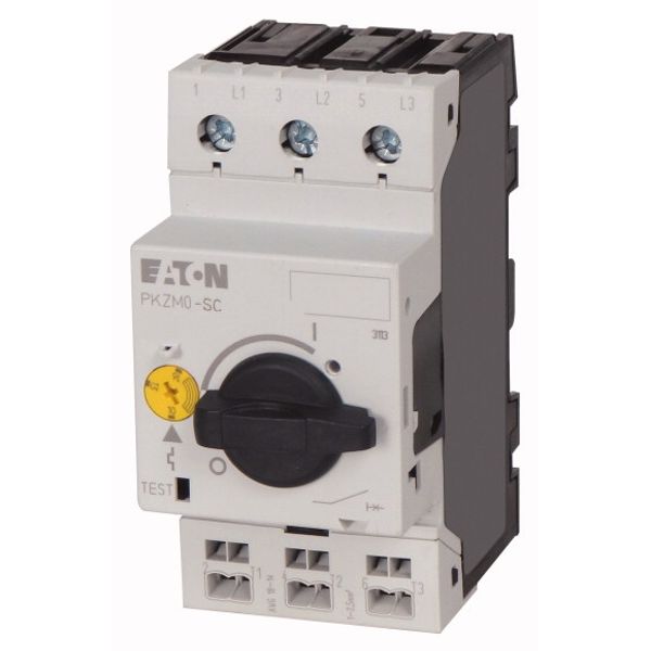 Motor-protective circuit-breaker, 0.09 kW, 0.25 - 0.4 A, Screw terminals on feed side/spring-cage terminals on output side image 1