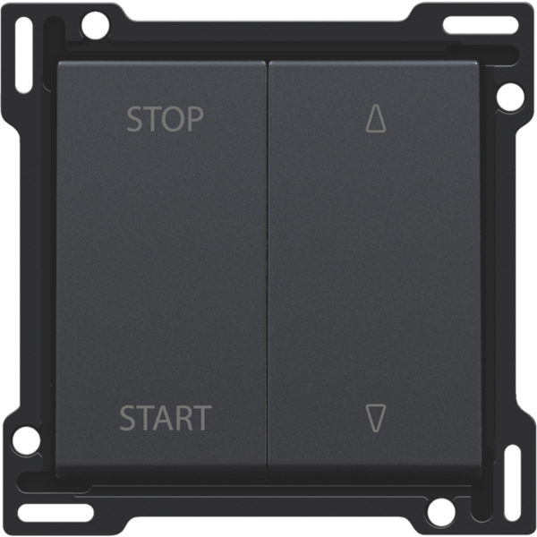 Finishing set for electrically separated roll-down shutter switch, ant image 2