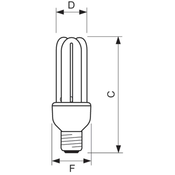 GENIE 14W WW E27 220-240V 1PF/6 image 6