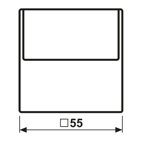 Key card holder f. push-button insert A590CARDCH image 6