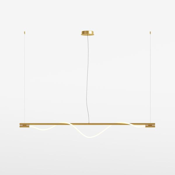 Modern Tau Pendant lamp Gold image 1