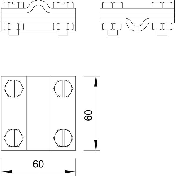 252 8-10 V4A Cross-connectors  8-10mm image 2