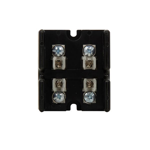 Eaton Bussmann series Class T modular fuse block, 300 Vac, 300 Vdc, 0-30A, Screw, Two-pole image 1