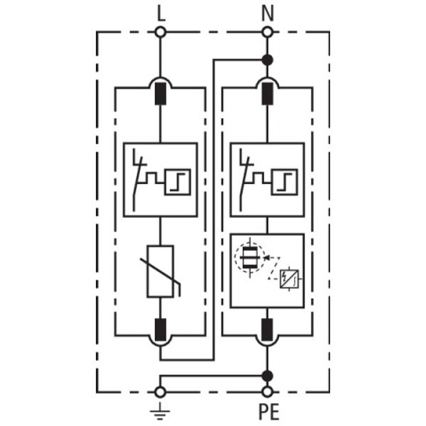 Surge arrester Type 2 DEHNguard M H for single-phase TT and TN systems image 3