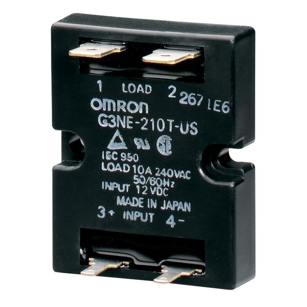 Solid state relay (quick connect), 1 ph, w/o heatsink, 20 A (100-240 V image 1