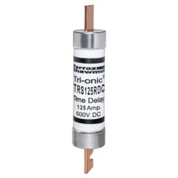 Fuse TRS-RDC - Class RK5 - Time-Delay 600VDC 125A Blade image 1