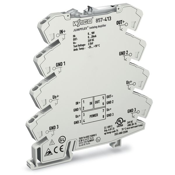 Isolation amplifier Voltage input signal Current output signal image 3